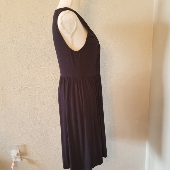 J. Crew Blue V-Neck Dress - Picture 2 of 8